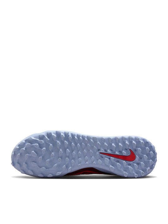 Nike Phantom 6 Low Acad Tf Футболни Обувки с Гумена Подметка Червен