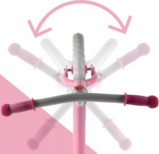 MalPlay Bicicletă de Echilibru pentru Copii Roz 109977