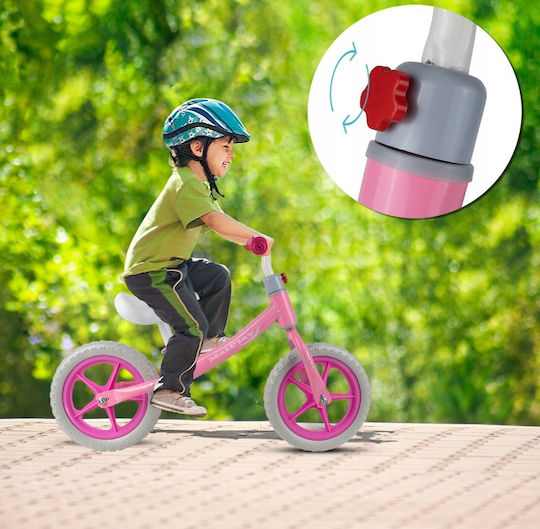 MalPlay Bicicletă de Echilibru pentru Copii Roz 109977