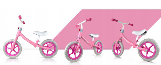 MalPlay Bicicletă de Echilibru pentru Copii Roz 109977