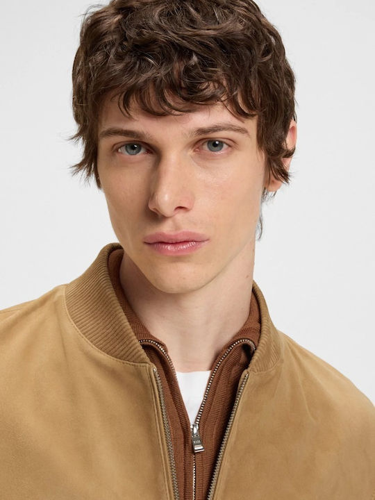 Lederjacke Jacke Tabac Brown