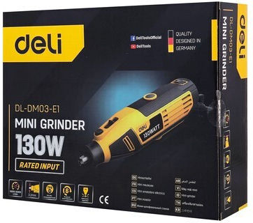 Deli Electric Rotary Multi Tool 130W with Speed Control DL-DM03-E1