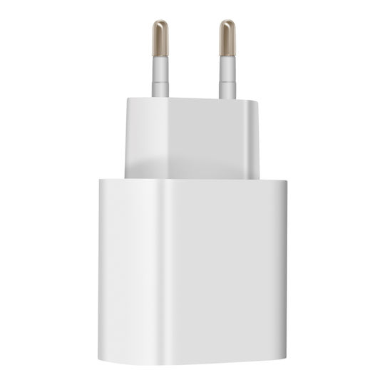Inkax Ladegerät ohne Kabel mit USB-C Anschluss 20W Stromlieferung Weißs (Y27)