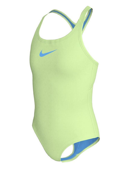 Nike Racerback Kids Swimwear One-Piece Yellow