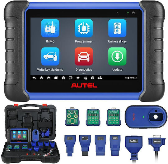 Autel Maxiim Im508s + Xp200 Tester Diagnostic Auto Profesional Funcții Avansate Immo Programare Chei 38 Funcții Speciale Ecran de 7 Inch Android 11.0 4gb Ram + 64gb Stocare 3.7 V/5000 Mah
