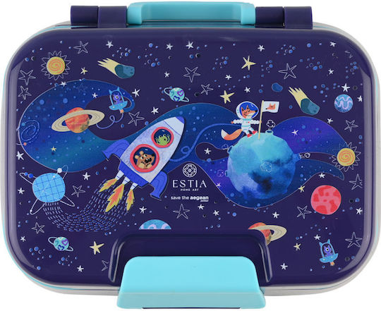 Estia Save The Aegean Plastic Kids' Lunch Set 1.03lt Solar Jump x x 7cm