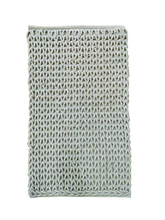 Kipper Πατάκι Μπάνιου Βαμβακερό Carve 5206952024285 Emerald 50x80εκ.
