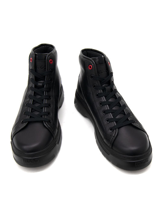 Urian Leather Black Men's Boots