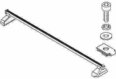 Set Car Roof Bars H R Opel Vivaro-1732306