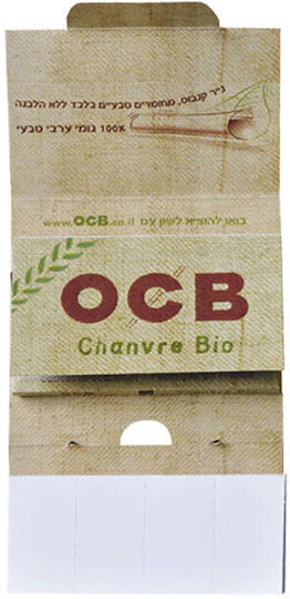 Ocb Хартия За Търкаляне Organic Hemp Двойна С Тръбички