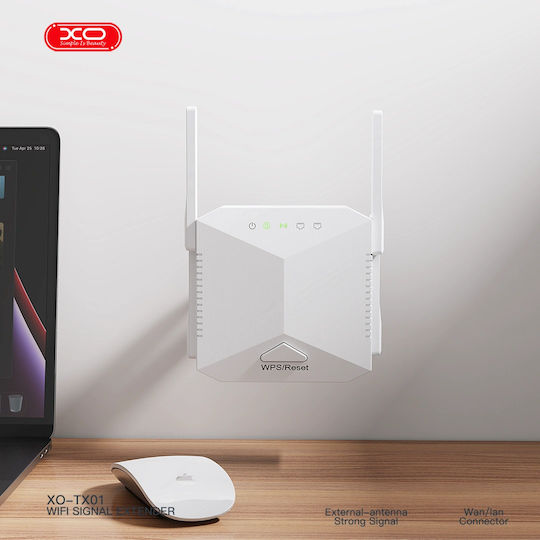 XO TX01 WiFi Extender Einzelband (2,4 GHz) 300Mbps