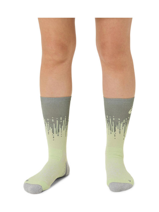 ASICS Running Socks Green 1 Pair