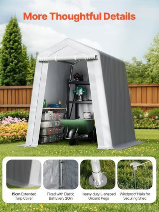 Vevor Storage Cluster Tent 6x6 Ft Waterproof Construction Tycwphsjd6ftnxypk001v0