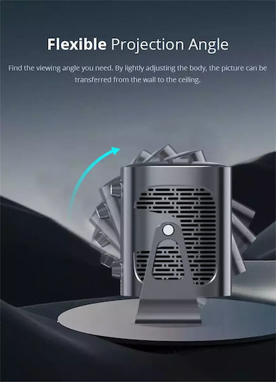 Andowl YG500 Mini Projector 3LCD HD Λάμπας LED 000.230.18452
