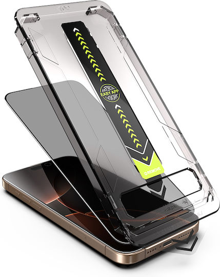 Techsuit Поверителност Закалено стъкло (iPhone 13 Pro Max)