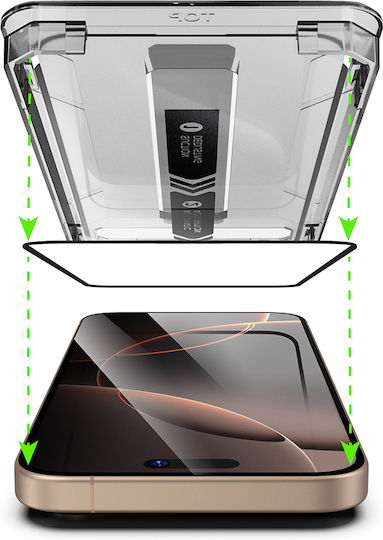 Techsuit Поверителност Закалено стъкло (iPhone 13 Pro Max)