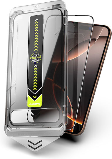Techsuit Tempered Glass Μαύρο (iPhone 13 Pro Max)