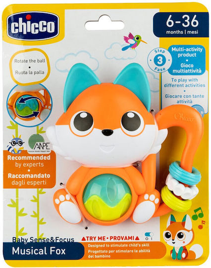 Chicco Rassel Rattle Fox