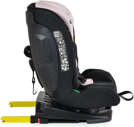 Moni Vamos Baby Car Seat i-Size with Isofix Baby Pink 0-36 kg