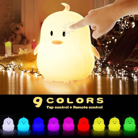Φωτάκι Νυκτός LED Nitelite Nitelite Penguin Ρεύματος Πολύχρωμo