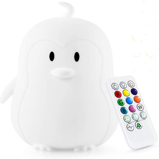 Φωτάκι Νυκτός LED Nitelite Nitelite Penguin Ρεύματος Πολύχρωμo
