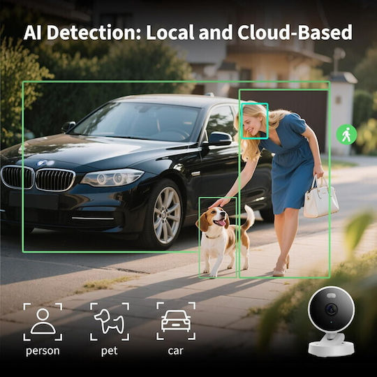 Aqara G100 Select IP Камера за наблюдение Wi-Fi Full HD+ 4MP с Двупосочна Комуникация