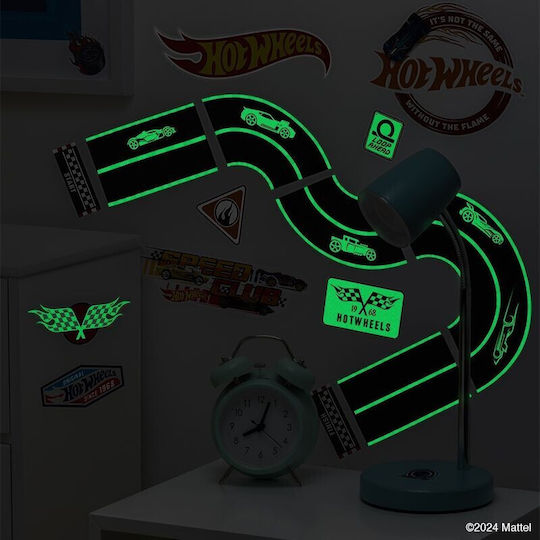 Hot Wheels Kinder Wandsticker Wand