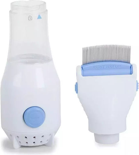 Pieptene Electric Pentru Păduchi și Lindini cu Aspirare și Filtru – 220v Fără Chimicale