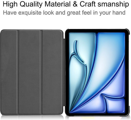Mad Mask Flip Cover Κόκκινη (iPad Air (2024), iPad Air (2025))