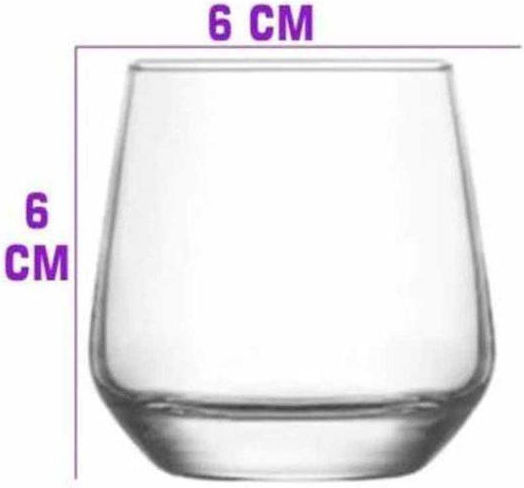 Gurallar Shot Glasses made of Glass 480ml 6pcs