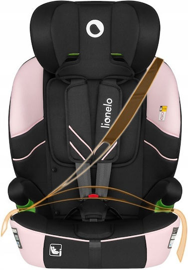 Lionelo Levi Fix Baby Car Seat i-Size with Isofix Pink Baby 9-36 kg