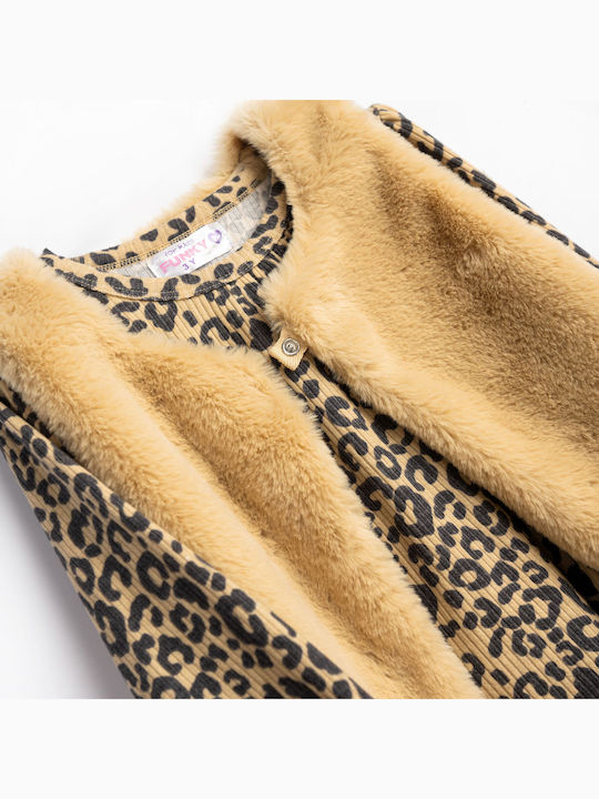 Kinder-Set mit Hose & Jacke Winter 3Stück Beige