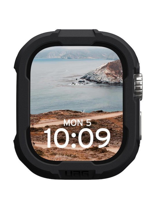UAG Scout Armor Πλαστική Θήκη σε Μαύρο χρώμα για Apple Watch Ultra 2, Apple Watch Ultra 1