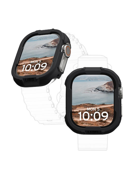 UAG Scout Armor Πλαστική Θήκη σε Μαύρο χρώμα για Apple Watch Ultra 2, Apple Watch Ultra 1
