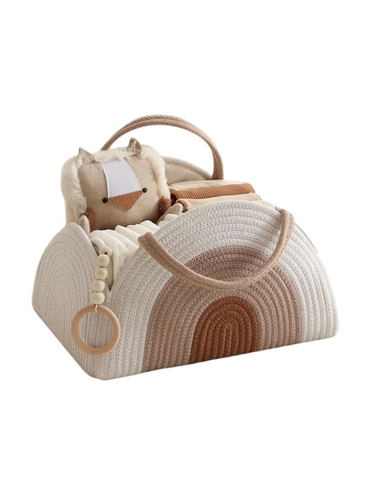 Queen Mother Baby Cosmetic Basket Caddy Baby Gray
