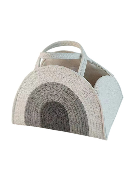 Queen Mother Baby Cosmetic Basket Caddy Baby Gray
