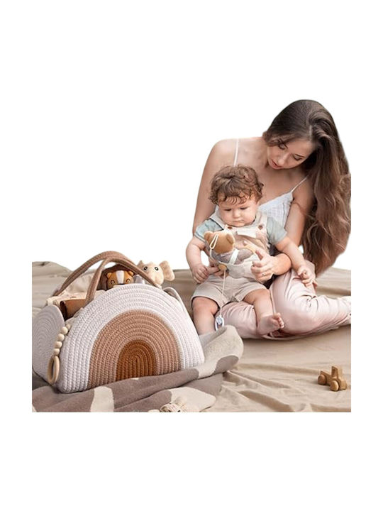 Queen Mother Baby Cosmetic Basket Caddy Baby Gray