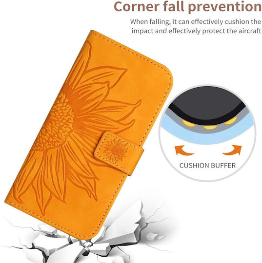 Sun Flower Wallet Πορτοκαλί (TCL 60R 5G)