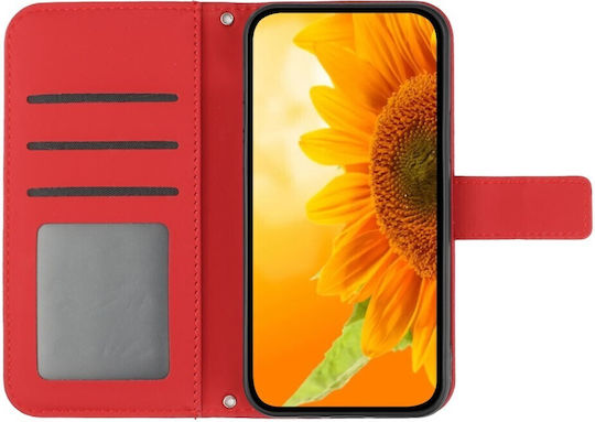 Sun Flower Портмоне Червен (TCL 60R 5G)
