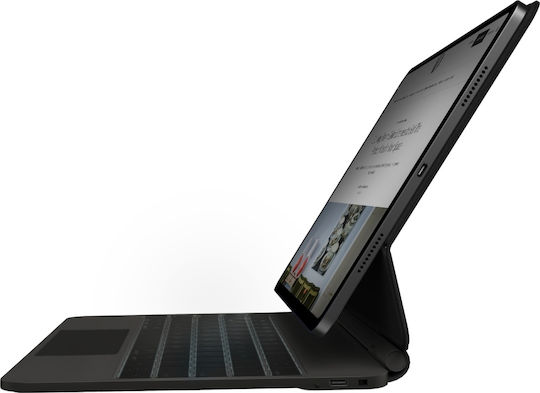 Uniq Flip Cover με Πληκτρολόγιο Μαύρη (iPad Pro 11" M4 (2024))