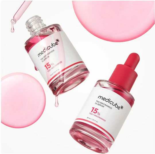Medicube TXA Niacinamide 15 Soothing & Moisturizing Serum Face with Niacinamide & Hyaluronic Acid for Radiance & Dark Spots 30ml