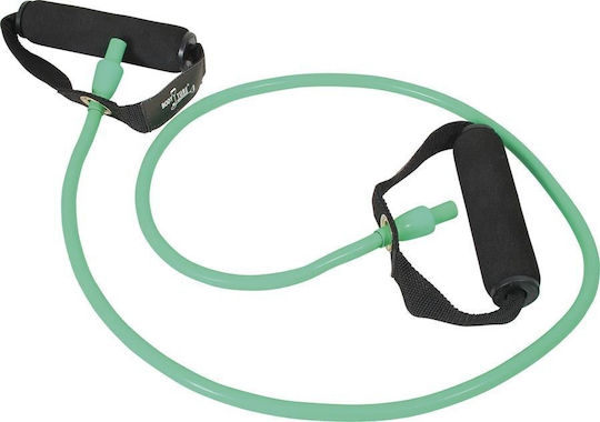 AMILA Resistance Band Gymtube Light with Handles Green 1.4m