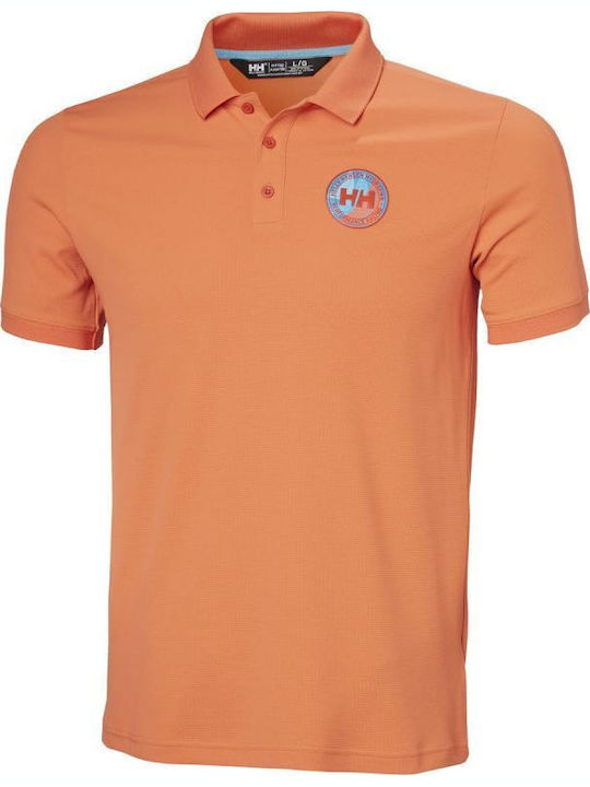 Hp Race 2.0 Polo Athletic Short Sleeve Orange