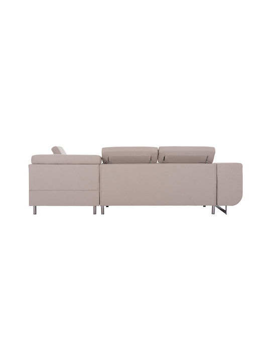 Encore Ecke Sofa Sofa mit Rechte Ecke & Stauraum Beige 285x205x90cm