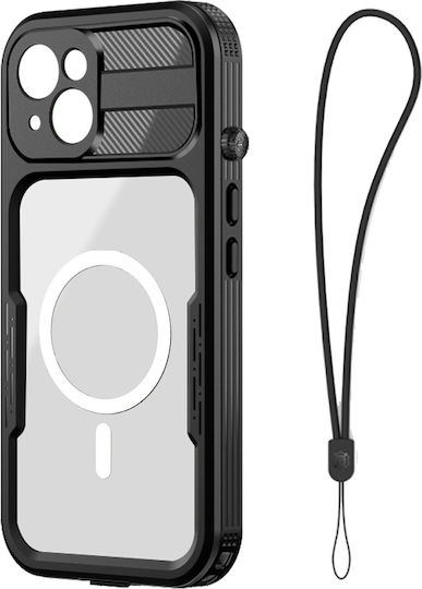 Complete Case Iphone 14 Waterproof Ip68 Redpepper Transparent Contour