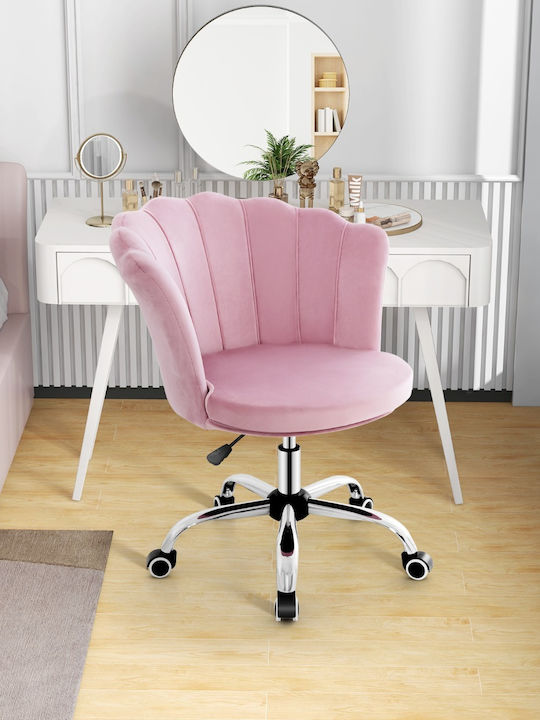 Costway Office Chair Pink Costway Office Chair Pink