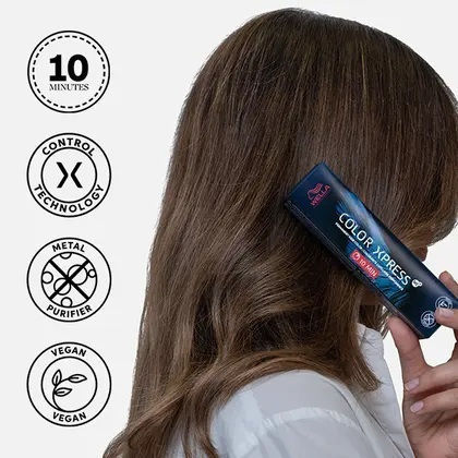 Wella Color Xpress Haarfärbemittel 2/ Schwarz 10 Min. 60ml
