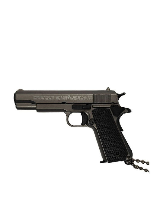 Colt 1911 Full Metal Graphite Ключодържател Антрацит