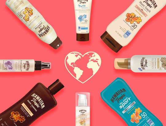 Hawaiian Tropic Island Glow Protective Αντηλιακό Λάδι SPF15 177ml