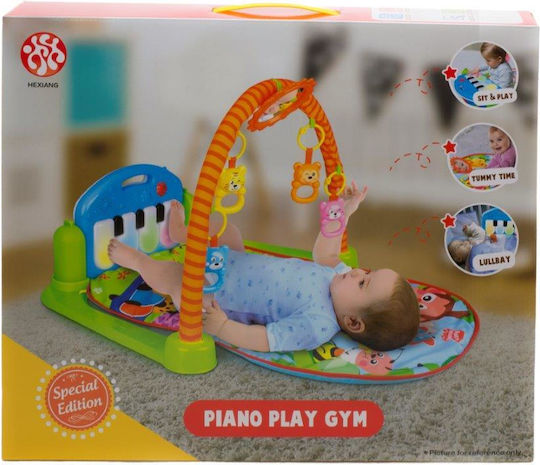 ikonka Activity Gym with Music for Newborns